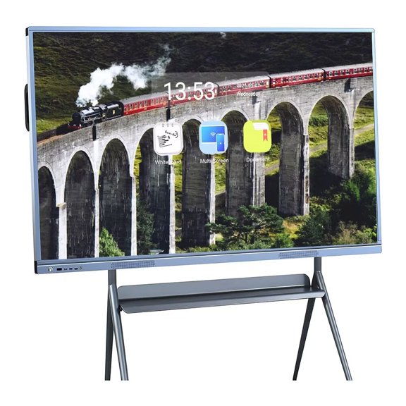 JYXCN 55 Inch 4K UHD Smart Board, Digital Electronic Calendar All-In-One Smartboard Touch Screen Digital Whiteboard for Teaching & Presentations Smart TVs