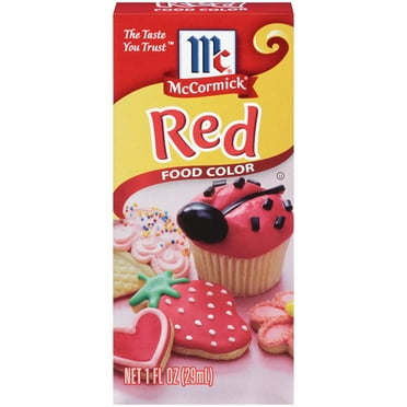 McCormick Red Color, 1 OZ (Pack of 2)