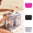 thumbnail image 1 of Yrmaups 3Pcs Beach Bag Mesh Storage Bag Large Capacity, Waterproof Mesh Organizer For Pool Gym Travel, Breathable Inner Bag For Swim Gear Towels, 1 of 9