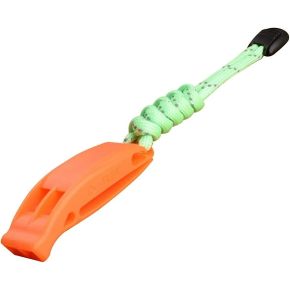 Night Camping Whistle First Aid Whistle Safety Whistle Referee Whistle Outdoor Whistle (orange) (1pcs)