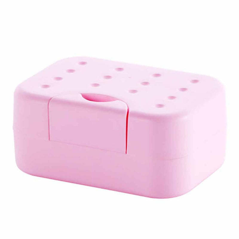 Details about   Portable Travel Soap Dish Box Case Holder Container Home Bathroom Shower Bar 