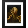 thumbnail image 2 of Anonymous 15x18 Black Modern Framed Museum Art Print Titled - Saint Jerome, 2 of 5