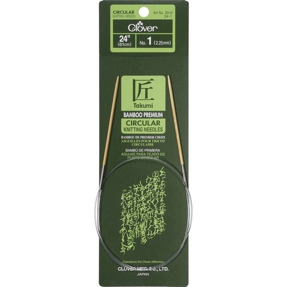 Takumi Bamboo 24" Circular Knitting Needle