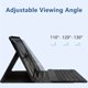 thumbnail image 1 of Keyboard  for  Air 11" & Pro 11" (1st-4th Gen), Wireless Detachable Keypad Cover with Pencil Holder, PU Leather Type-C Rechargeable Folio, 1 of 8