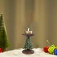 thumbnail image 1 of Oefntac Christmas Decorations Indoor Christmas Tree Candlestick Base That Will Light Up Your Christmas and All Winter Long Delicate Resin Christmas Tree Candlestick Base That Will Create Stylish, 1 of 6