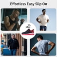 thumbnail image 5 of GOOBON Men's Hands Free Slip On Running Walking Tennis Shoes Lightweight Shock Absorbing for Gym Outdoor Hikes Travel & Daily Wear US 8-13, 5 of 7