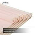 thumbnail image 3 of Gold Edge Flower Wrapping Paper Lotus Color 22.8x22.8 Inch Waterproof 20 Pack, 3 of 7
