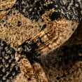 thumbnail image 5 of Rugs.com Saturn Collection Rug – 6' x 9' Black Gray Medium Rug Perfect For Bedrooms, Dining Rooms, Living Rooms, 5 of 9