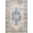 thumbnail image 2 of nuLOOM Jacquie Vintage Floral Area Rug, 2' x 3', Blue, 2 of 9