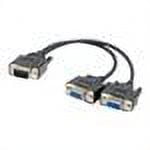 UPC: 0821455047675 | AddOn 8in VGA Splitter Cable – VGA splitter – 8 in
