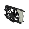 thumbnail image 2 of Genrics Radiator Condenser Fan Replacement for Hyundai Accent 2018-2022 Replacement for Kia Rio 2018-2023 HY3115161, 2 of 7