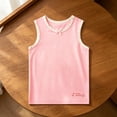 thumbnail image 5 of HGIEYS Little Girls Solid Colors Soft Undershirt Sleeveless Shirts Kids Comfort Breathable Tank Tops 2-3 Years, 5 of 5