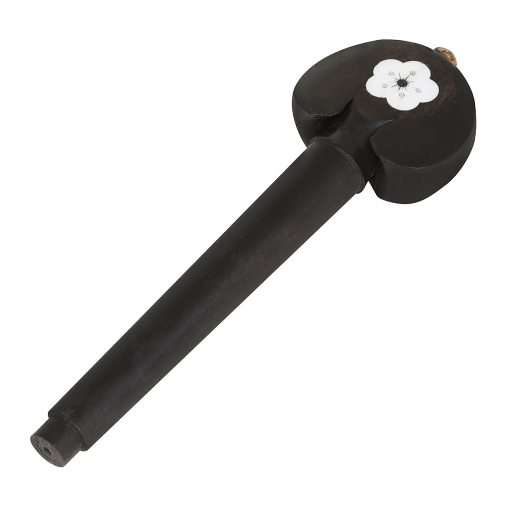 BQBQERT 4Pcs Cello Machine Head Ebony Wood Cello Tuning Pegs Cello Shaft Handle Tuners Musical Instruments Accessories