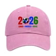 thumbnail image 2 of OAVQHLG3B 2026 Soccer Fan Cap，Classic Baseball Caps, USA, CAN, MEX Baseball Hat, Adjustable Unisex Fit, Breathable Cotton, for Soccer Supporter, 2 of 5