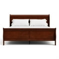 thumbnail image 4 of Furniture of America Arabella Wood 5-Piece King Bedroom Set in Cherry, 4 of 20