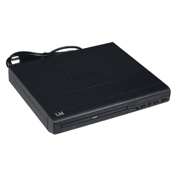 Reproductor de DVD Player LM Multirregión con Puerto USB + Control Remoto AV