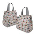 thumbnail image 2 of Cute Pitbull Terriers Dog and Flower Insulated Lunch Bag for Women & Adults,Large Portable Soft Cooler Lunch Bag,Thermal Food Storage Tote with Pearl Cotton,8.66L,8.75x5.75x9.5 Inch, 2 of 6