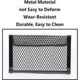 thumbnail image 4 of CPHDW7 Metal Mesh Desk Business Card Holder, Office Supplies Display Rack for Home Office Desk, Business Gift for Men Black 3PC, 4 of 9