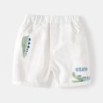 thumbnail image 4 of YTDSCS Kids Toddler Boys Shorts Summer Cotton Shorts Pants Elastic Casual Shorts Shortie Cute Dinosaur with Pockets Cartoon Shorts for 1-9Y, 4 of 9