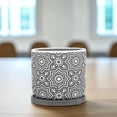 thumbnail image 2 of LEORX Flowerpots with Tray Succulent Plant Pot Cement 1 Set, 2 of 6