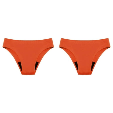 2 Pack Women s Menstrual Swimming Trunks Leak Proof 4 Layer Menstrual Underwear High Flow Mesh Underwear Fast Water Absorption Underwear Oversized Underwear Lane Swim 20 Lane 22 24 New Underwear W