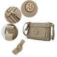 thumbnail image 4 of MKF Collection Elaina Vegan Leather Crossbody Bag 9in Spacious Compartments, 4 of 9