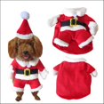 thumbnail image 1 of Disfraz de Papá Noel para perros CHAO Ropa navideña color rojo XL, 1 of 5