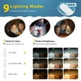 thumbnail image 2 of Rechargeable Book Light 7 LED, 3 Brightness Levels & 3 Color Temperatures, up to 60 Hours Reading, 2 of 8