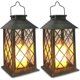 thumbnail image 1 of Linterna Solar, Linternas Colgantes De Jardín Al Aire Libre, Juego De 2, Luces De Misión De Velas Sin Llama Parpadeantes Led Impermeables para Mesa, Exterior, Fiesta Decorativa, 1 of 5
