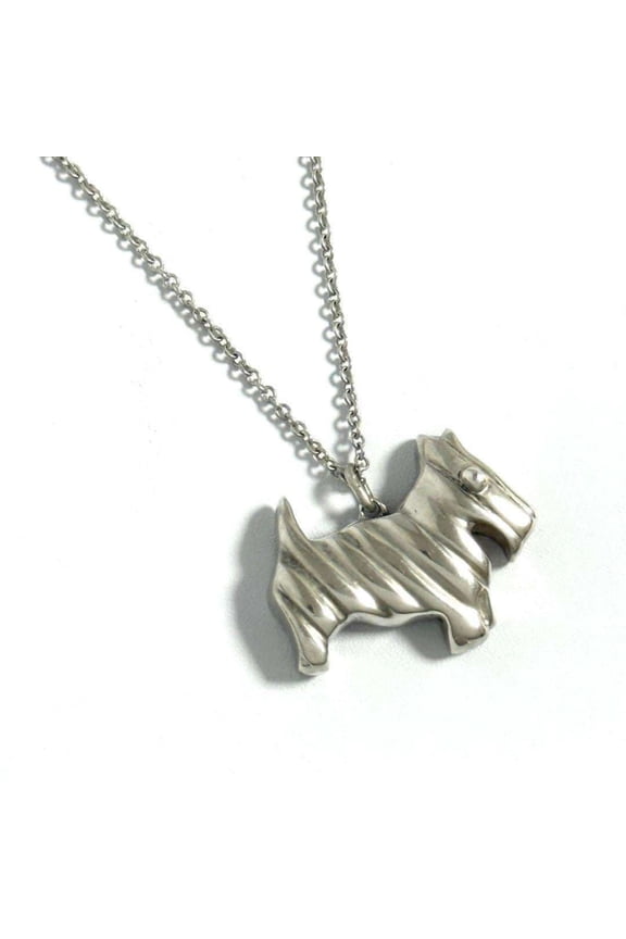 Pre-Owned Tiffany Women's Dog Pendant Necklace
