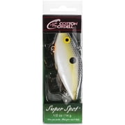 Cotton Cordell Super Spot Lipless Crankbait 3 Chrome Black 1/2 oz.