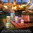 thumbnail image 7 of Wobogo Giraffe Sunflower Illustration Combo Flameless Flickering Candle Light with Remote Control and Timer for Romantic Atmosphere, 7 of 7