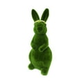 thumbnail image 2 of Easter-Themed Flocked Bunny Decorations Set, Sturdy Shock-Resistant & Soft Flocked Fabric With Weather-Resistant Design, Dual-Position (Standing & Sitting) For Indoor, 2 of 8