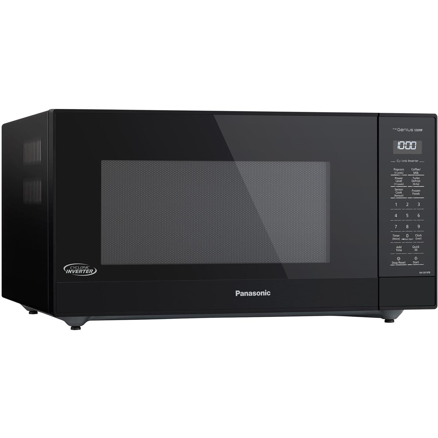 Panasonic 1.6-cu. ft. 1250W Countertop Microwave with Inverter Technology, Black NN-SN74PB