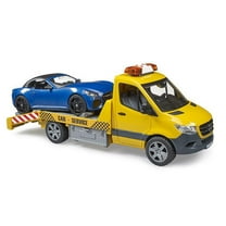 1/16 Mercedes-Benz Sprinter Autotransporter with Roadster by Bruder 02675