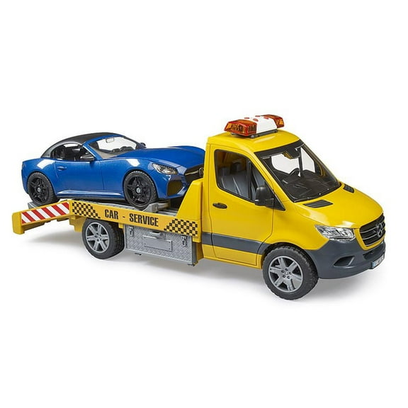 1/16 Mercedes-Benz Sprinter Autotransporter with Roadster by Bruder 02675