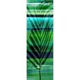 thumbnail image 3 of Jill, Susan 7x14 Black Modern Framed Museum Art Print Titled - Seychelles Palm I, 3 of 5
