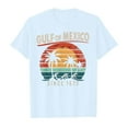 thumbnail image 4 of T-Shirts Filles Mode Imprimé Col Rond Manches Courtes Décontractées Hauts Filles Bleu Clair 4-5 Ans, 4 of 4