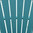thumbnail image 6 of DecMode Indoor Outdoor Resin Adirondack Chair - Blue, 6 of 17