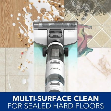 Tineco - iFloor Breeze Wet/Dry Hard Floor Cordless Stick Vacuum - Silver
