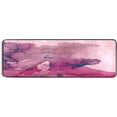 thumbnail image 5 of Dreamtimes Pink Fog Pretty Hallway Runner Rug 2'x6' Kitchen Rug with Rubber Backing Marbling Colorful Non Slip Entryway Rug Runner Washable Soft Area Rug for Hallway Bedroom Kitchen Decor, 5 of 6