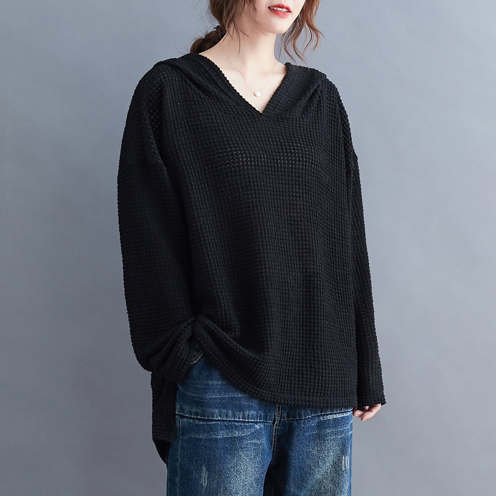 Oversized side slit sweatshirt Clearance