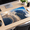 31.5"x15.8" Design 63, variant on Great White Shark Large Mouse Pad Blue Fish Desk Mat