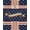 Red White Blue, Pattern 2, variant on ODIKA 9'x12' Washable Area Rug July Patriotic Door Showcasing Symmetrical Frame Independence for Master Suite, California King, Under Bed, Non-Shedding, Easy Care