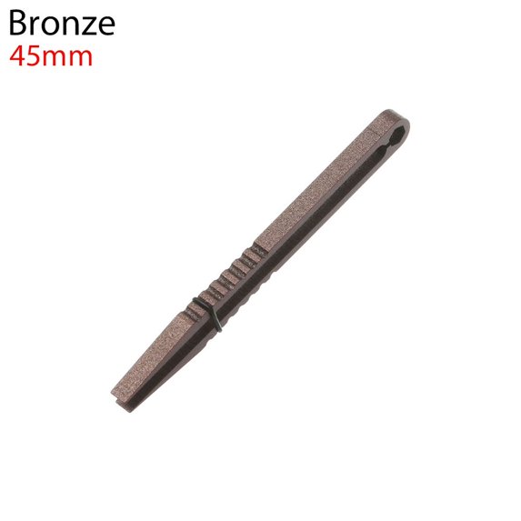 High Quality Maintenance Tool Professional Tweezers Camping Outdoor Pick Up Clamping EDC Multipurpose Gadget TC4 Clip Titanium Tweezer BRONZE 45MM