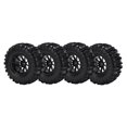 thumbnail image 1 of Neumáticos Para camiones RC BuyWeek Ruedas de vehículos RC color Negro, 1 of 14