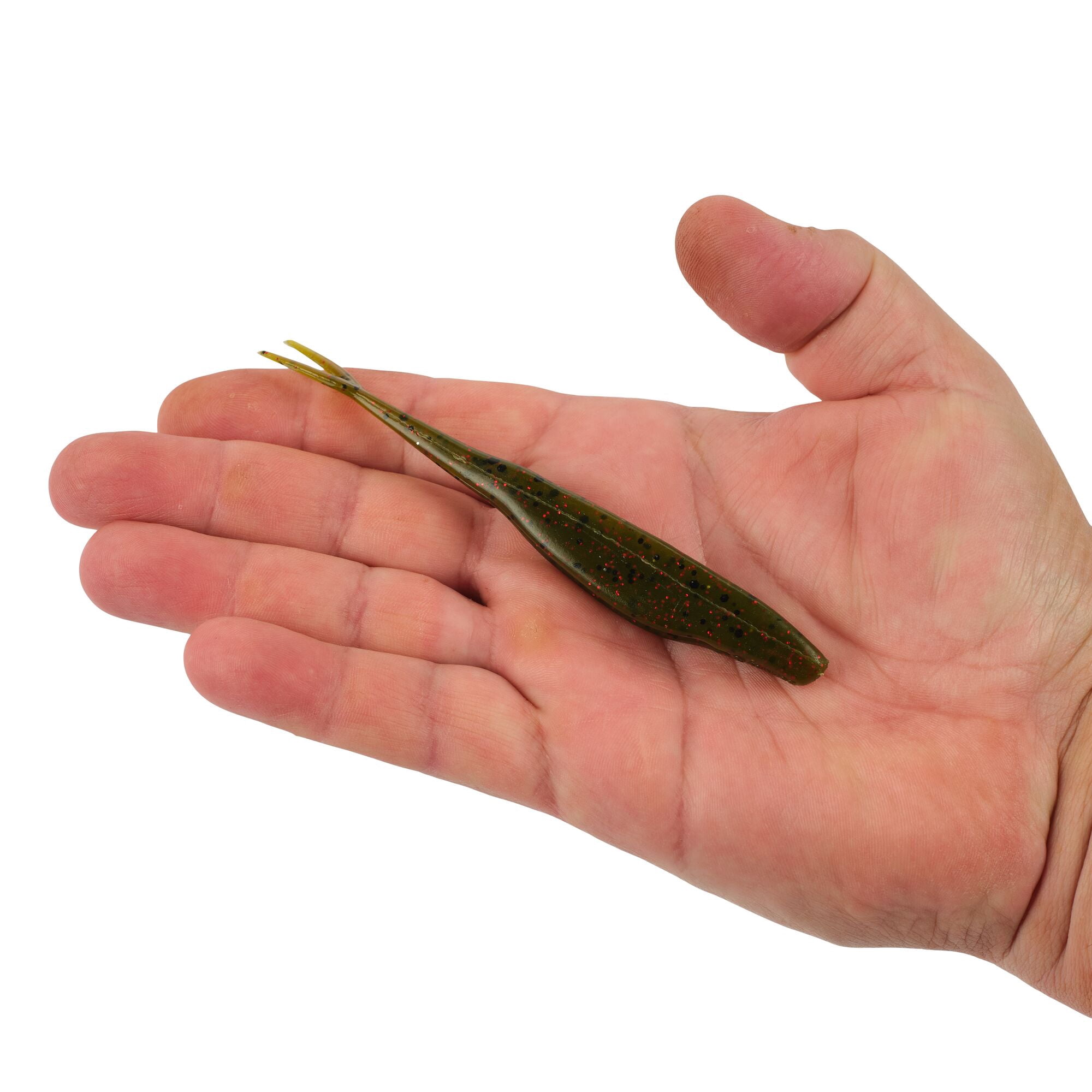 Berkley PowerBait® Power® Jerk Shad, 5 in, Minnows, Watermelon Red (10 Count)