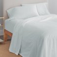 thumbnail image 3 of GAIAM® Relax 300-Thread Count TENCEL Soft 4pc Sheet Set, King, Aqua, 3 of 7