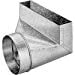 Southwark SWBA2106 2X10X6" Galvanized Sheet Metal Angle Boot