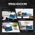 thumbnail image 6 of Kdxio Blue Viper Snake Closeup Face Print Tissue Box Cover,Modern PU Leather Rectangular Tissue Box Holder for Bathroom Living Room Bedroom Office Desk Car Home, 6 of 6